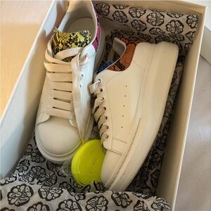 Alexander McQueen with snakeskin detail